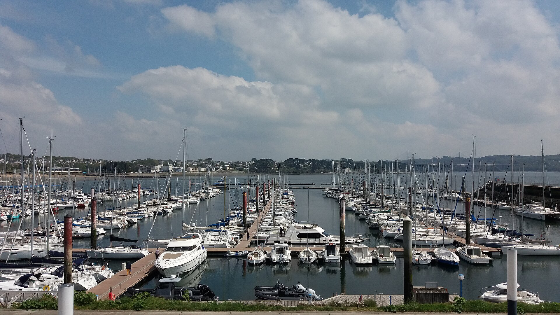 Port de plaisance du Moulin Blanc — Brest, Finistère